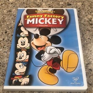 Walt Disney’s Funny Factory with Mickey Volume 1 DVD - Blue and White Case